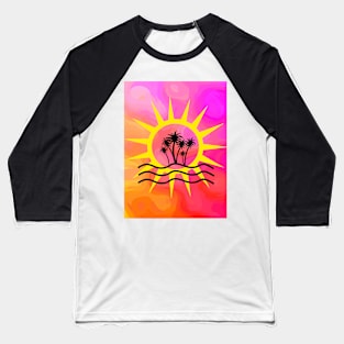 Fun In The Tropical Sun Baseball T-Shirt